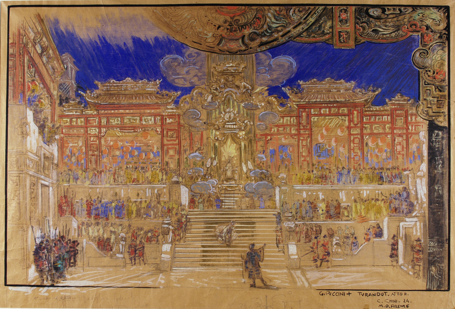 原画】『「トットトテトテトッテトッテトッテトットッテ」』 聞かさ 